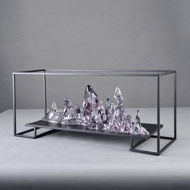 家柏饰(CORATED)抽象云山摆件中式创意家居客厅玄关书房假山装饰品新房装饰工艺品图片