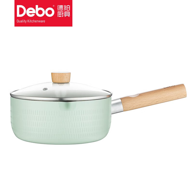 德铂(Debo) 格拉铝合金不粘奶锅婴儿宝宝辅食锅雪平锅DEP-792
