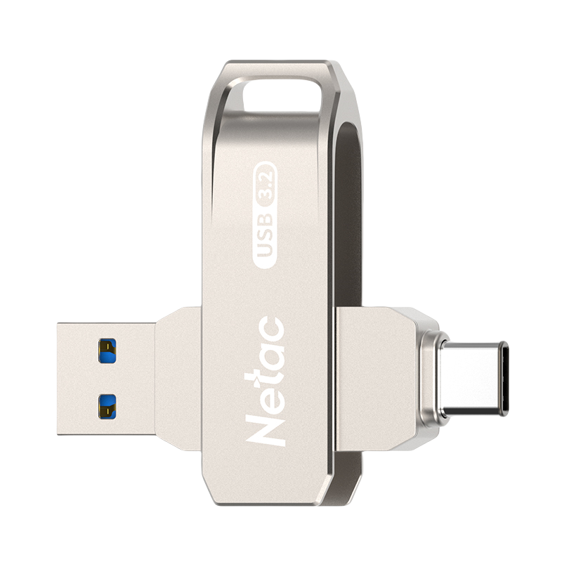 朗科(Netac) US15 多功能接口U盘 Type-C+USB3.2 32GB高清大图