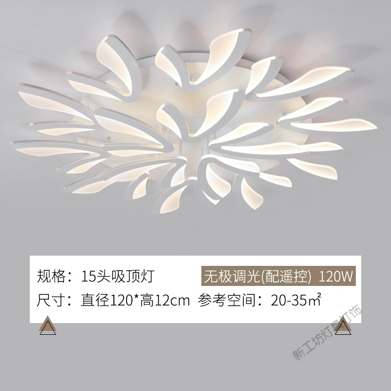 苏宁放心购 客厅灯2020年新款简约大气家用led创意北欧后现代卧室吸顶灯灯具