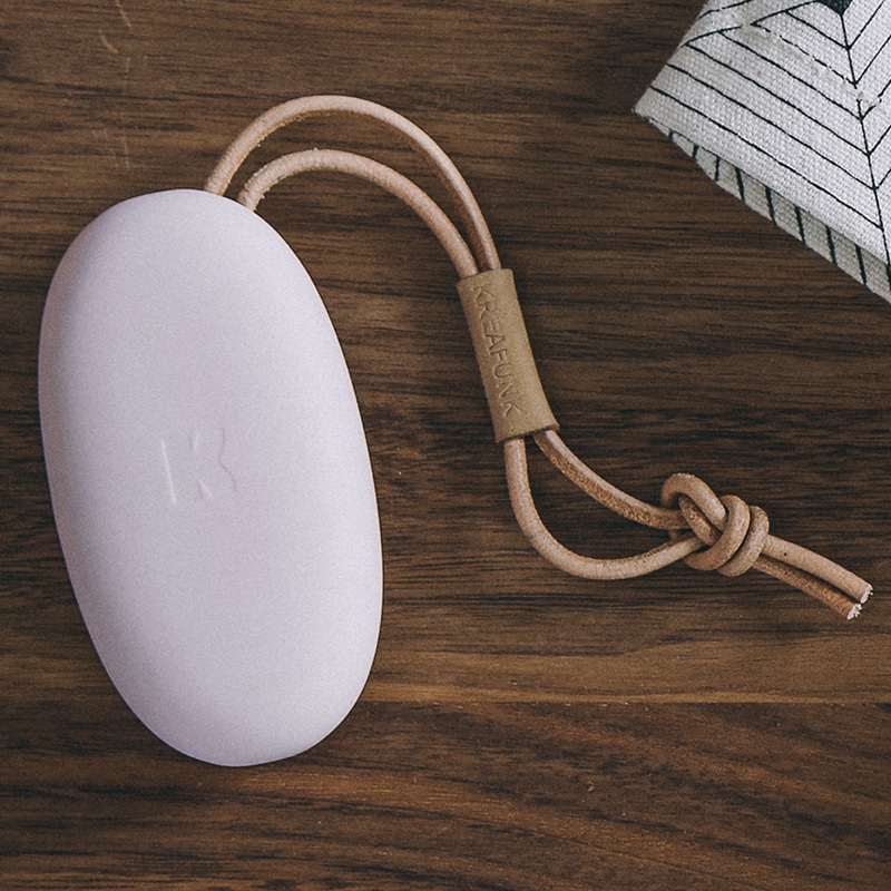 Kreafunk toCHARGE MINI小型3000毫安便携移动电源充电宝适用苹果iphone华为三星 酷爽灰