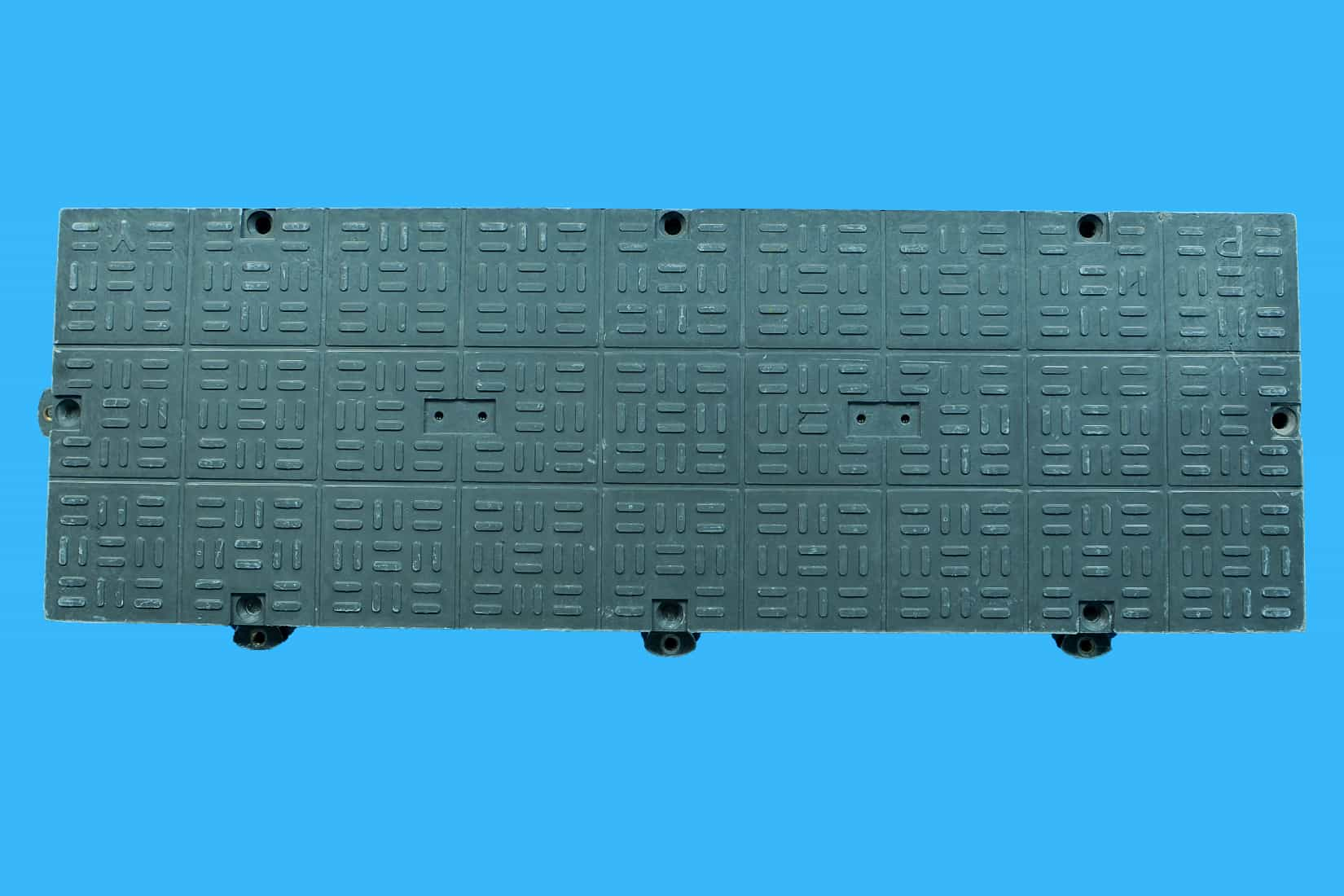 福满恒 SMC透水硬面化材料面板(灰)750*250mm 块高清大图