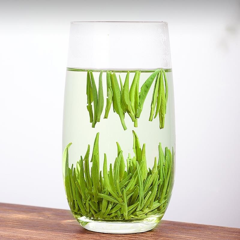2025新茶明前特级雀舌单芽绿茶春茶茶叶贵州湄潭毛尖翠芽散罐装tQ高清大图