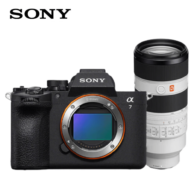 索尼(SONY)A7M5全画幅微单相机 约30张/秒高速连拍 A7M5+FE70-200F2.8 GM II带卡相机包