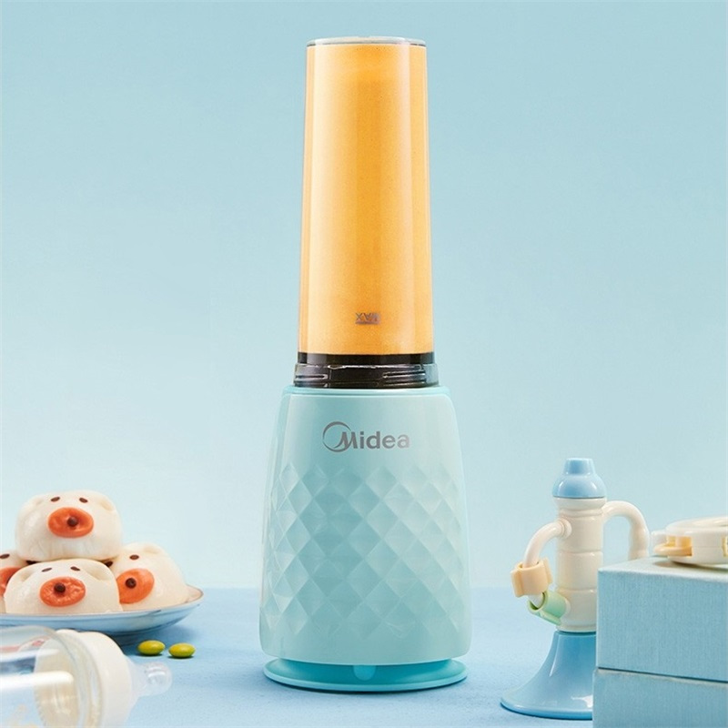 美的midea智能榨汁机便携迷你原汁杯双杯mjlz20easy216