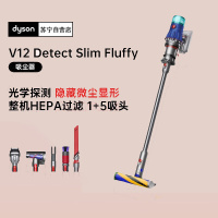 Dyson戴森V12Fluffy吸尘器家用手持激光显尘宠物友好除螨