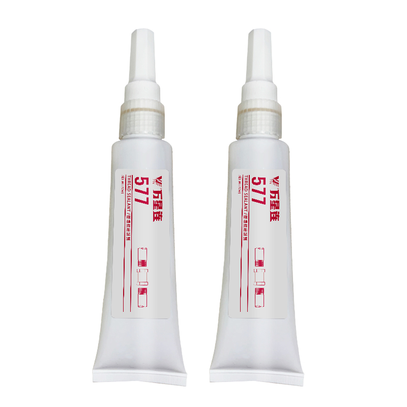 万星连 管螺纹密封胶 577胶50ml 10支/盒高清大图