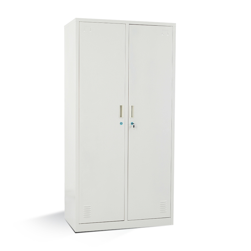2门更衣柜双门铁衣柜宿舍员工衣柜