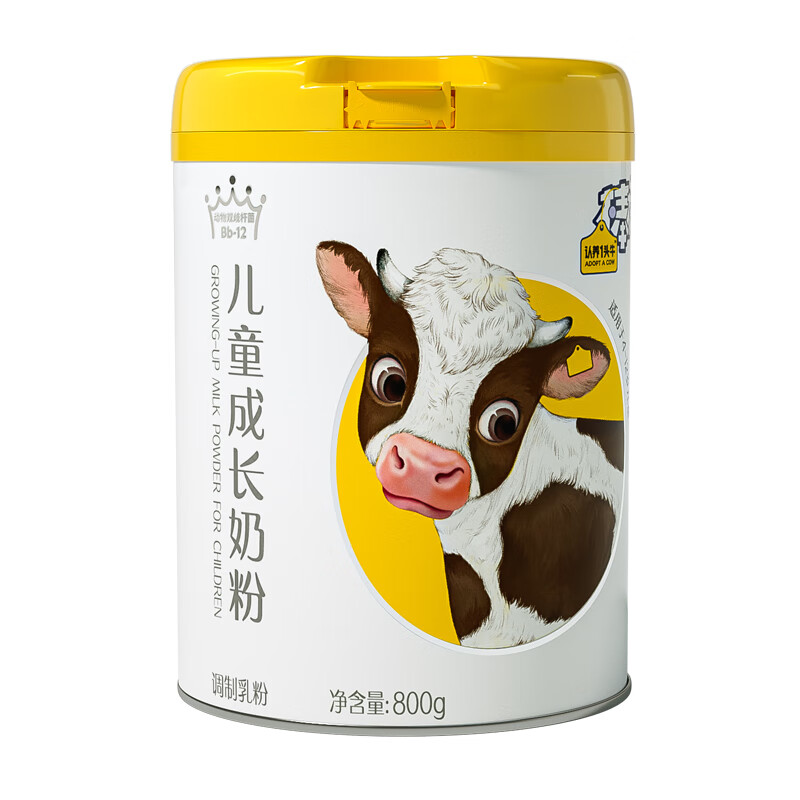 认养一头牛 棒棒哒儿童 成长奶粉 800g