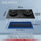 美的(Midea)烟灶套装25m³大吸力变频自清洁1000Pa静压烟灶联动油烟机5.2kW燃气灶JA7+Q529L天然气