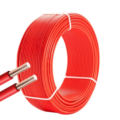 辉昂 塑铜硬线红 BV-450/750V1.0平方*100米 盘