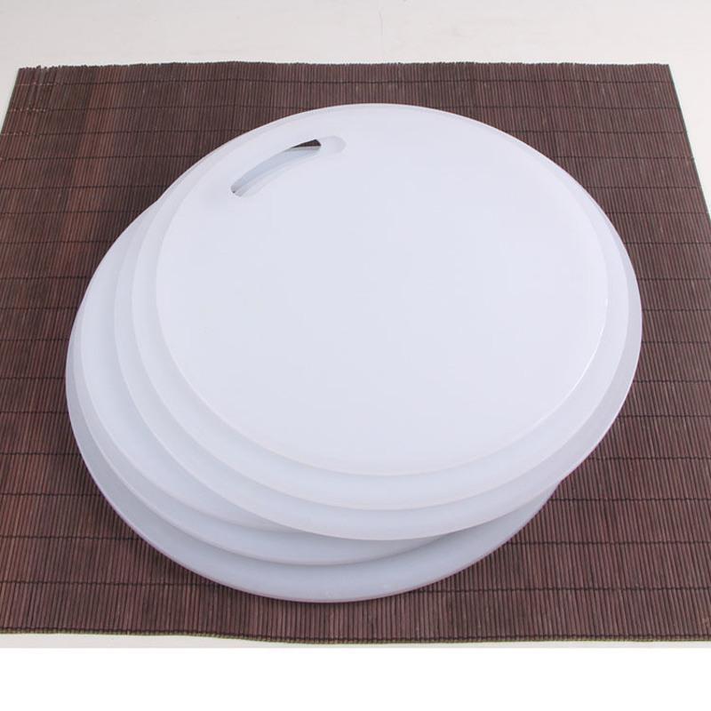 砧板塑料莱板杭菌家用切莱粘板圆形方形厨房案板面板pvc莱墩加厚圆形