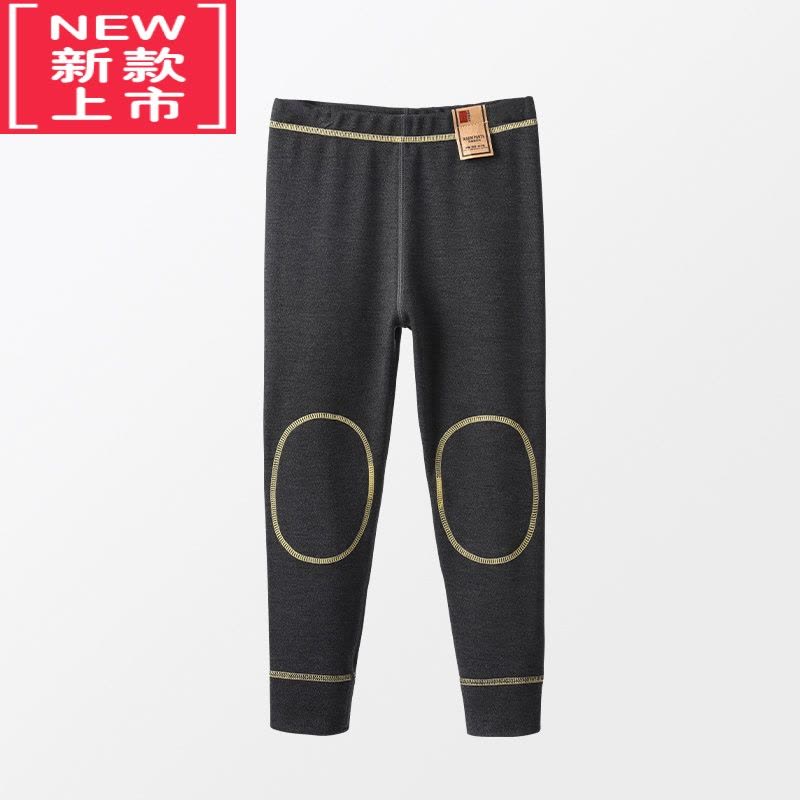 可莉允女童德绒保暖裤内穿加厚护膝宝宝秋裤加绒秋冬款儿童薄绒裤子新款图片