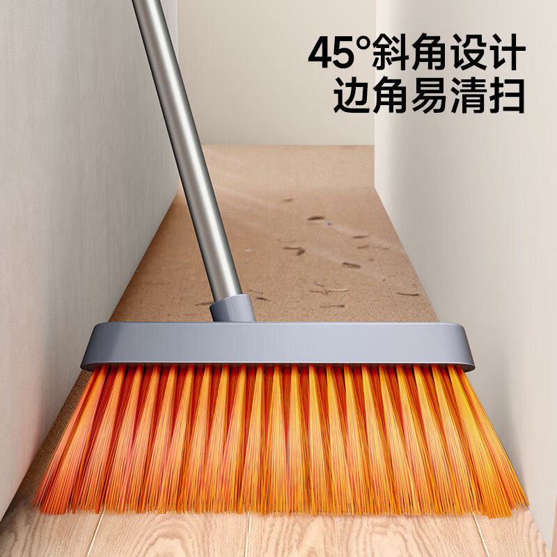 五月花扫把簸箕两件套时尚防风带梳齿型家用扫帚两件套家用扫地高清大图