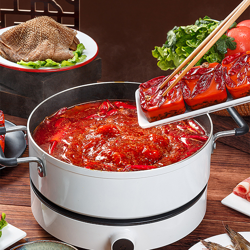 名扬360g手工全型火锅底料(牛油麻辣)有清真*2袋高清大图