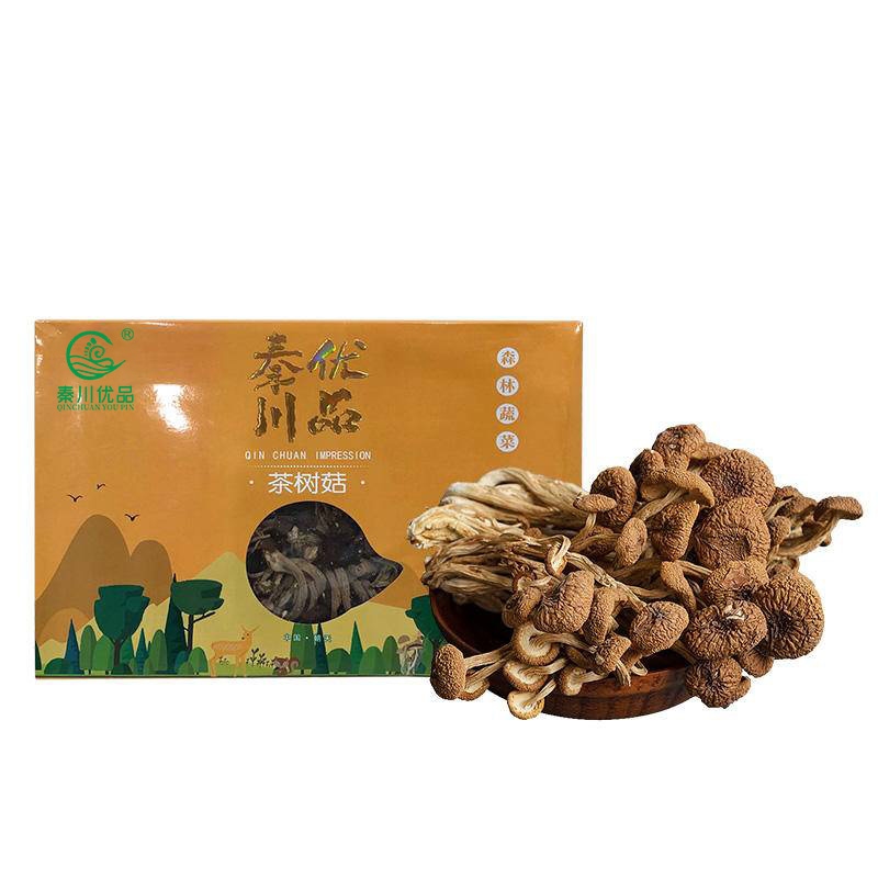 秦川印象茶树菇250/盒高清大图
