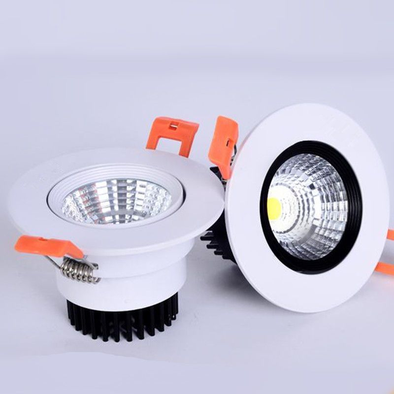 射灯嵌入式家装可调节天花灯孔洞客厅过道背景墙装饰三色变光