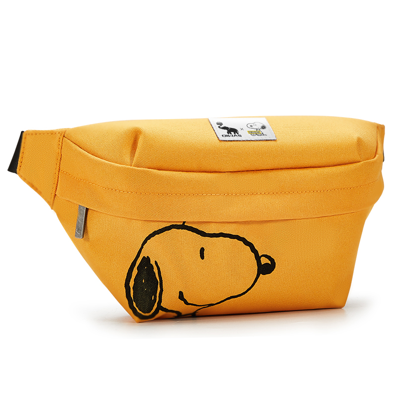 爱华仕（oiwas）斜挎包 男女史努比联名款 休闲潮流胸包 韩版百搭学生时尚腰包 OCY5653高清大图