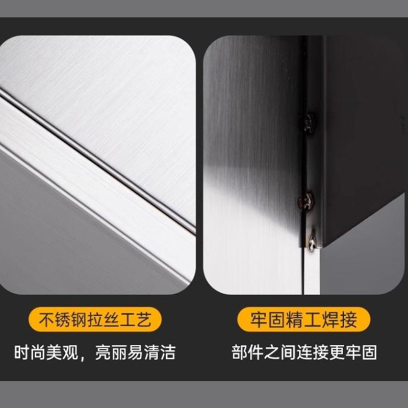 鑫睿辉 加厚不锈钢灭火器箱 4kg*3 个高清大图