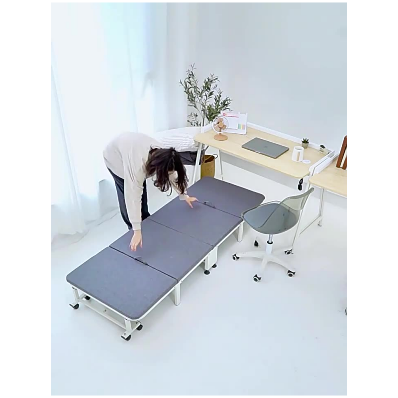 沃灏 午睡折叠床单人床躺椅办公室成人午休睡觉神器医院简易便携陪护床WH -ZDC06070高清大图