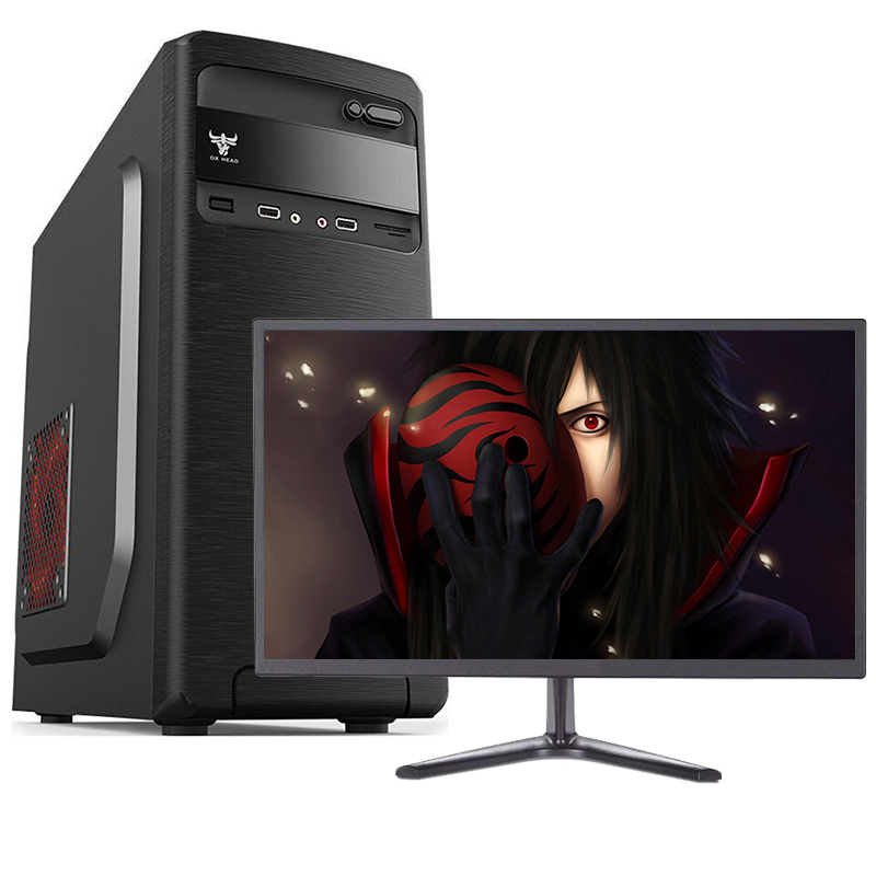 铭能 酷睿i3/8gb/256gb 家用 办公台式机 电脑主机 台式电脑