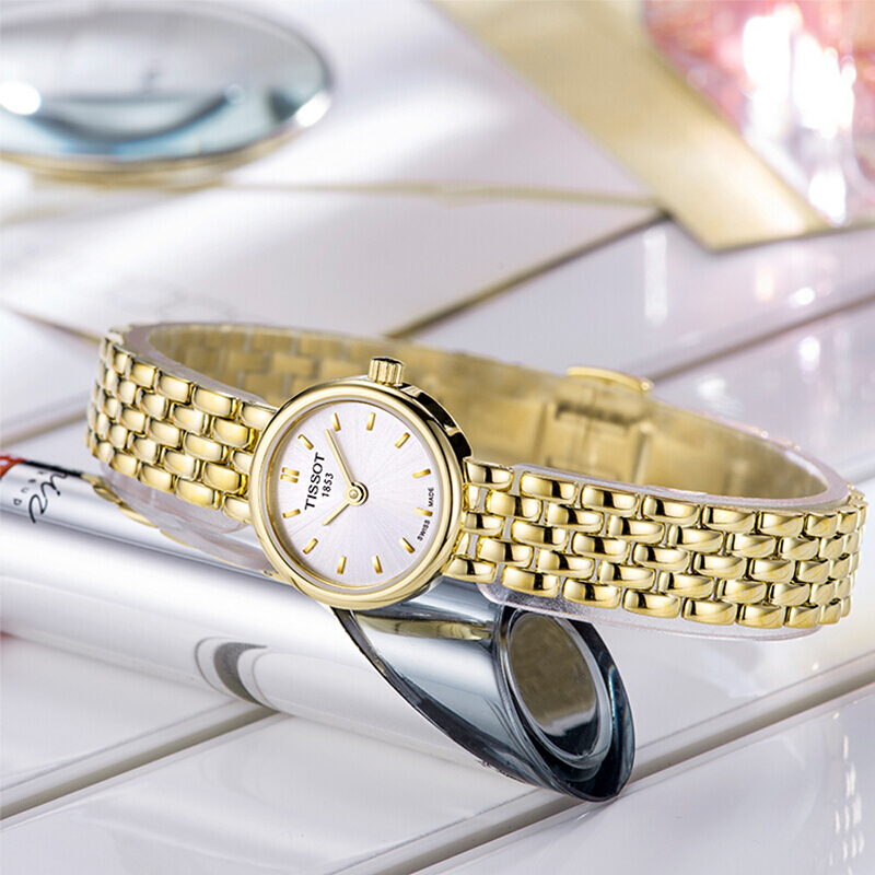 天梭(TISSOT) 瑞士手表 乐爱系列石英女士手表 T058.009.33.031.00