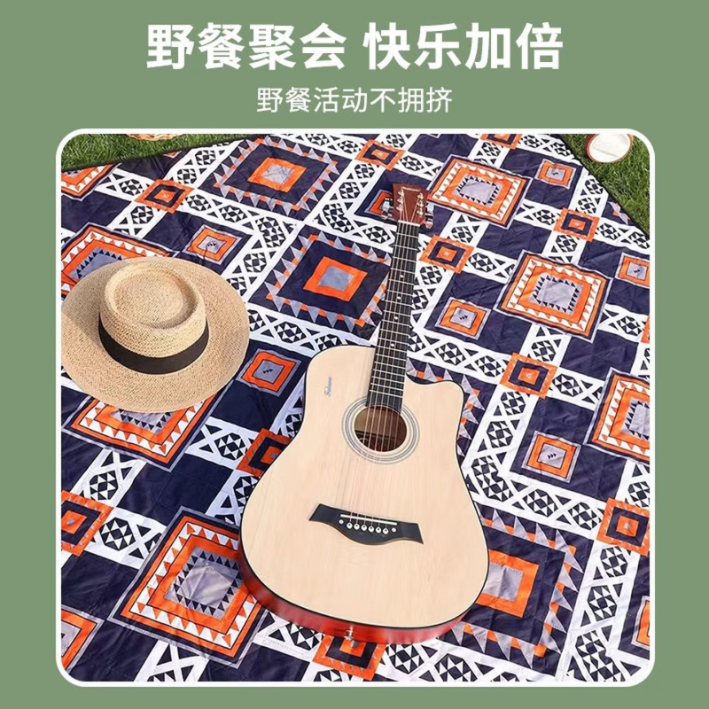 Hodtown 何大屋 民族风野餐垫 HDW1821高清大图