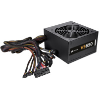 京天(KOTIN)美商海盗船VS650 额定650W 台式电脑主机ATX电源无牌台式机电脑电源