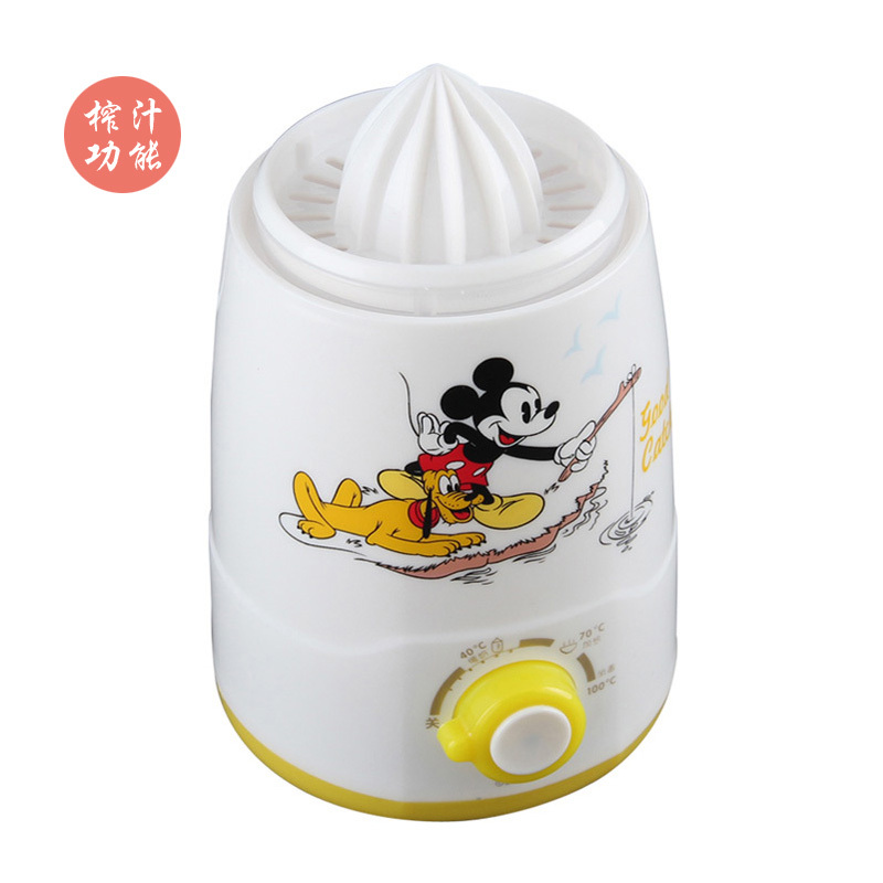 迪士尼多功能暖奶器恒温加热器热奶器暖奶 热辅食 消毒 榨汁