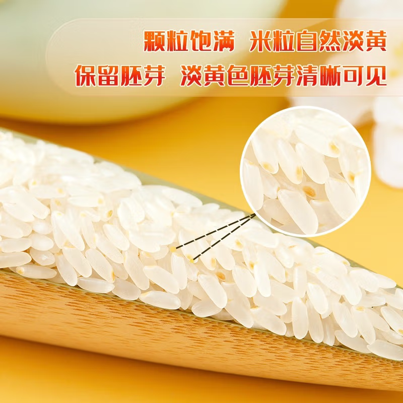 十月稻田胚芽米2.5kg 东北粳米保留胚芽真空装5斤家用大米高清大图