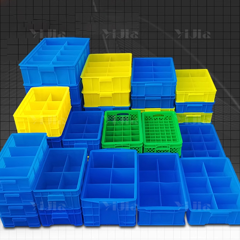 翌嘉YJ4120635 蓝色塑料收纳分格分类螺丝配件多格盒 32格 480*300*48高清大图
