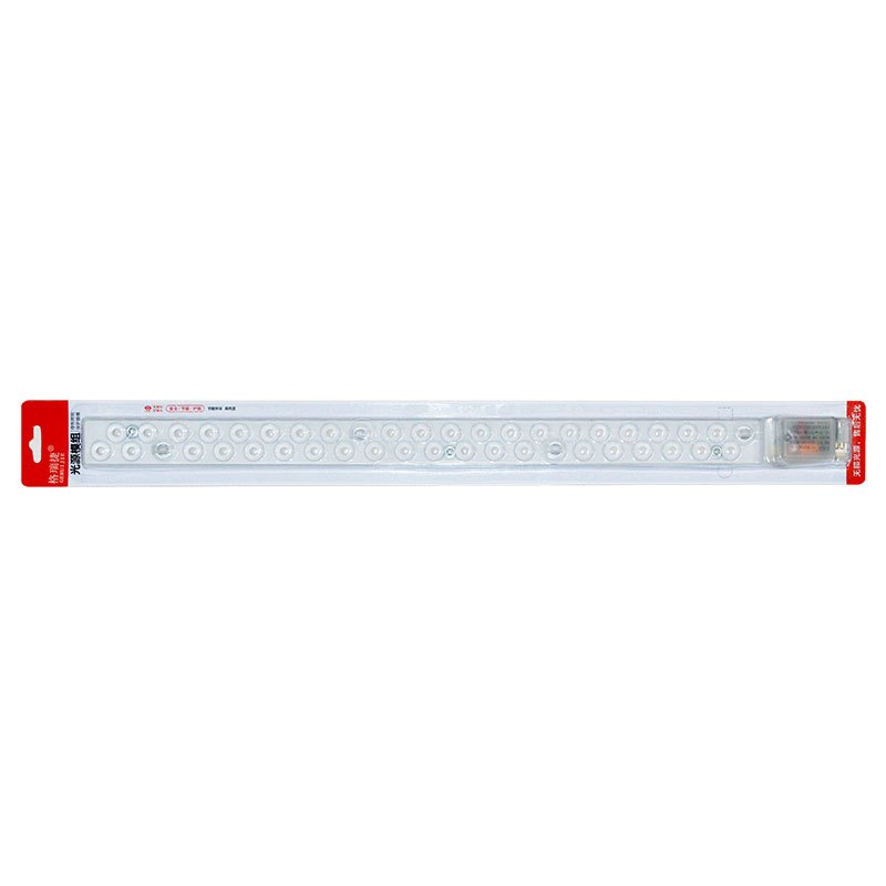 格瑞捷 LED灯贴 LED灯条 20W 6500K 白光 单条双排 20W 白 520mm 条