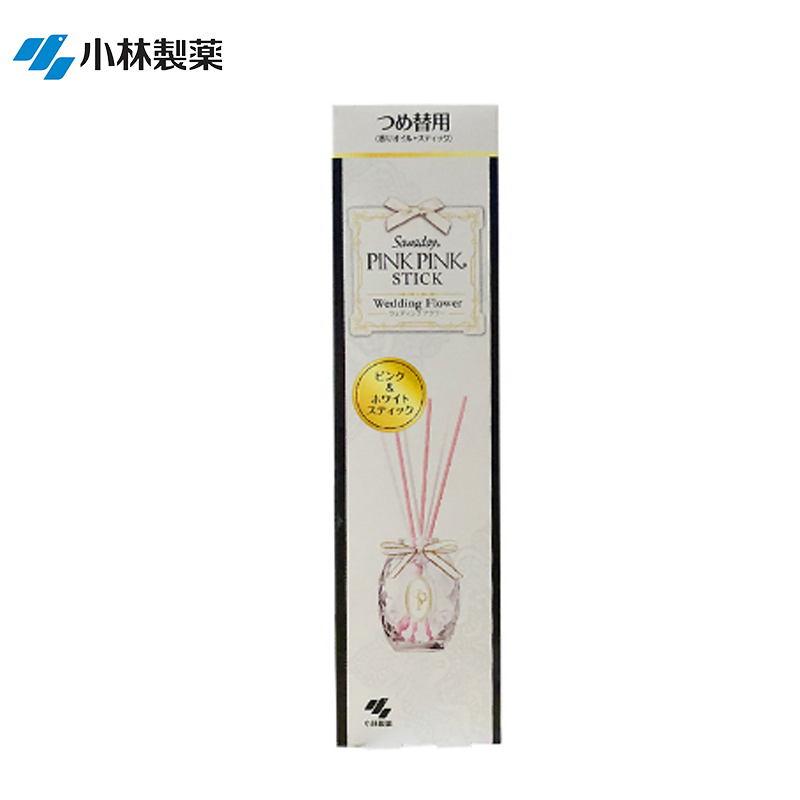 小林制药(KOBAYASHI) SawadayPinkPink消臭元空气清新剂芳香剂70ml 婚礼花束香 替代装