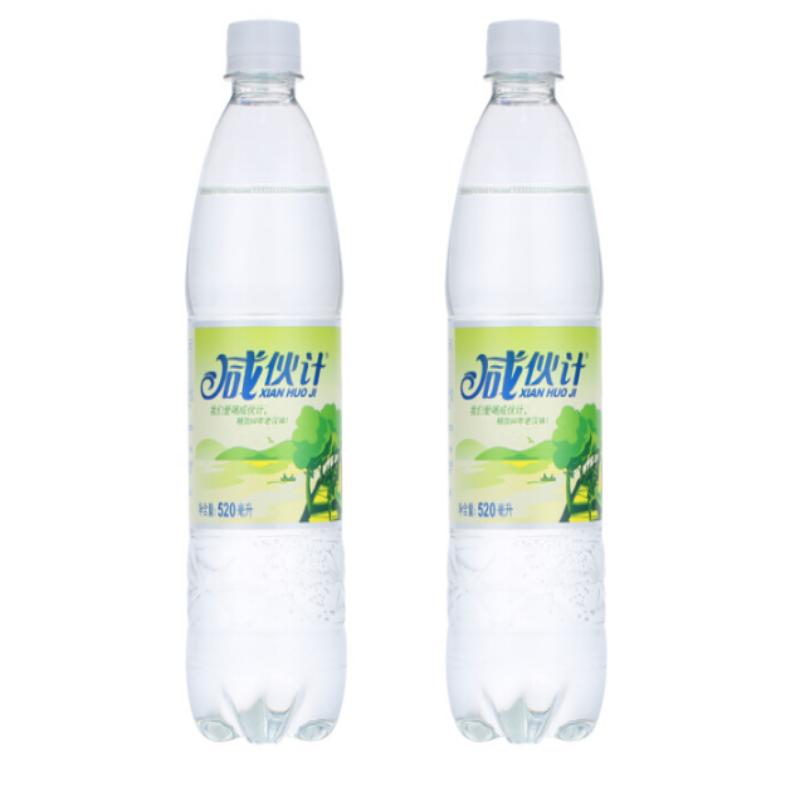 咸伙计 盐汽水柠檬味 饮料 520ml*12瓶 /箱