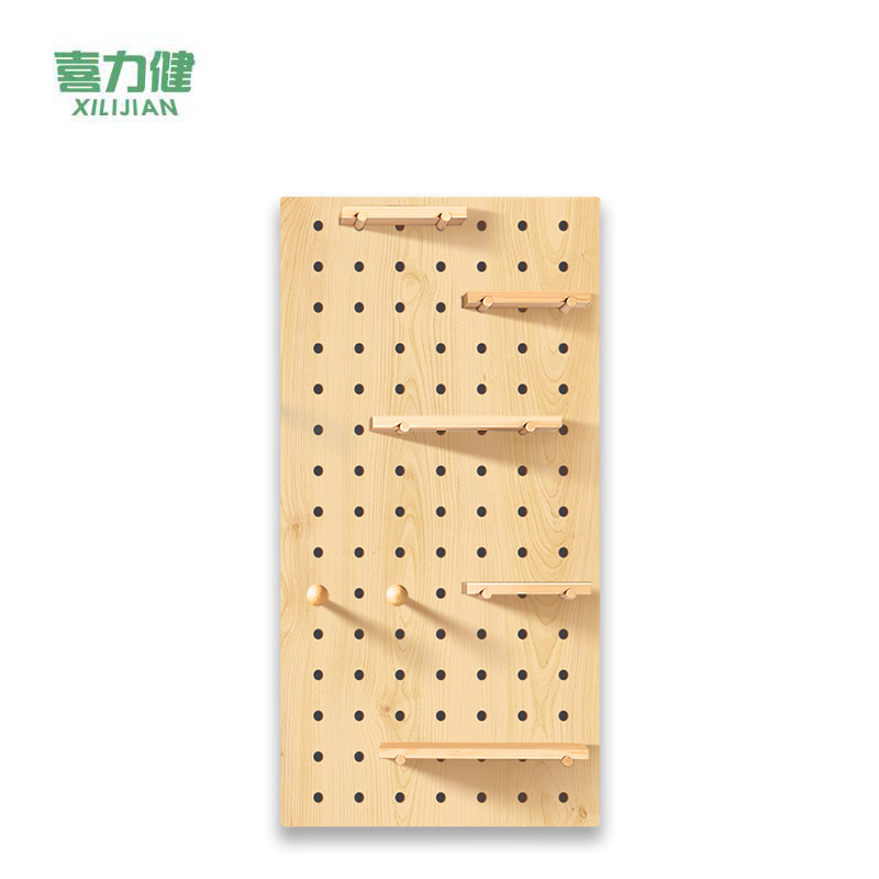 喜力健 实木洞洞板 白色-60*80CM 套高清大图