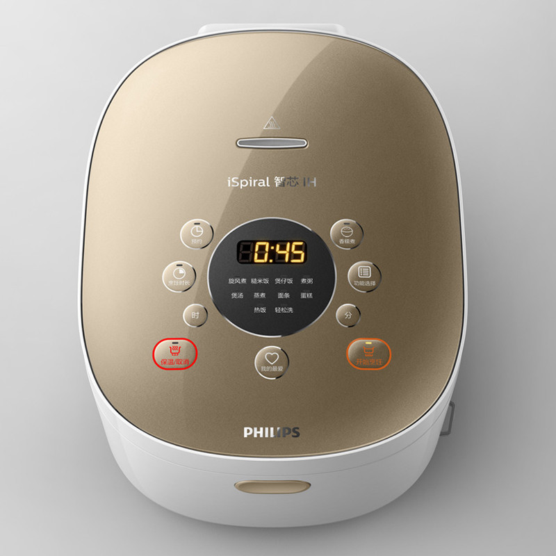 飞利浦（PHILIPS） 电饭煲家用 IH加热 智芯预约电饭煲 智能触控智能电饭煲 HD4535/00
