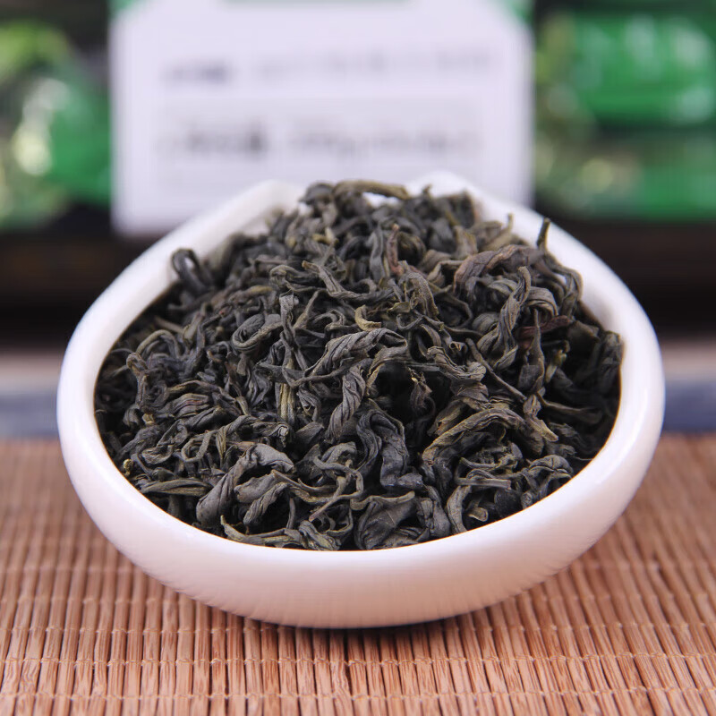 忆江南 茶叶特产绿茶散装春茶炒青绿茶嫩芽 200g一级绿茶塑盒高清大图