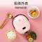 智能电饭煲纳丽雅迷你1-2人宿舍预约家用电煮饭锅小型多功能全自动 红色带蒸碟(上蒸下煮)