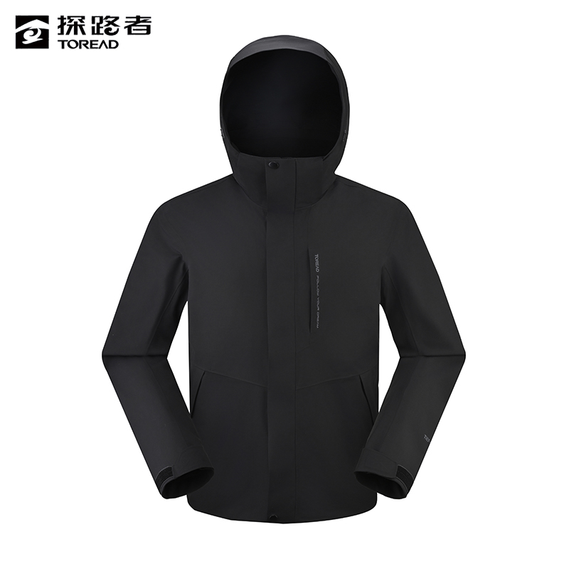 探路者 男式套绒冲锋衣 TAWWAN91537/件高清大图