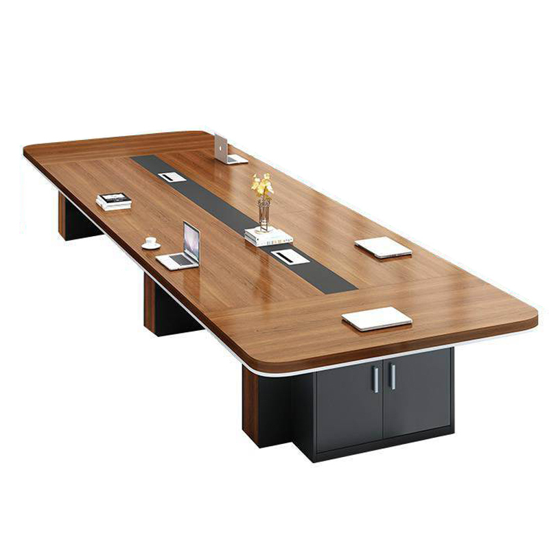 会议桌三圣E7 4000*1500*750mm高清大图