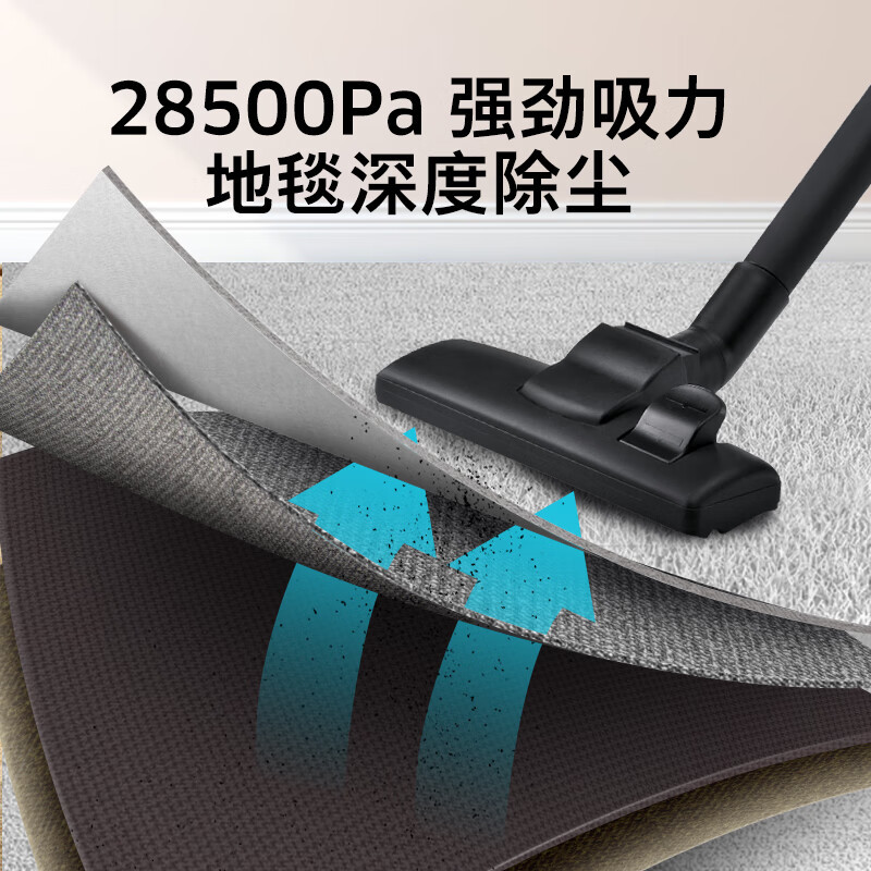 卡赫(KARCHER) 德国卡赫 商用桶式轻音吸尘器 五星级酒店专用适用酒店办公室餐厅 T14/1高清大图