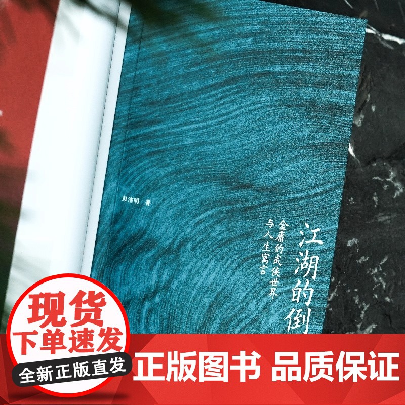 江湖的倒影 金庸的武侠世界与人生寓言 彭洁明 纪念金庸诞辰100周年 重返金庸的武侠世界 终于读懂人生的万般模样 岳麓书高清大图