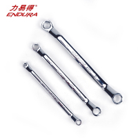 力易得(ENDURA)E2440全抛光铬钒钢双头梅花扳手 13*16mm 1把(2把起订货期3-5天)