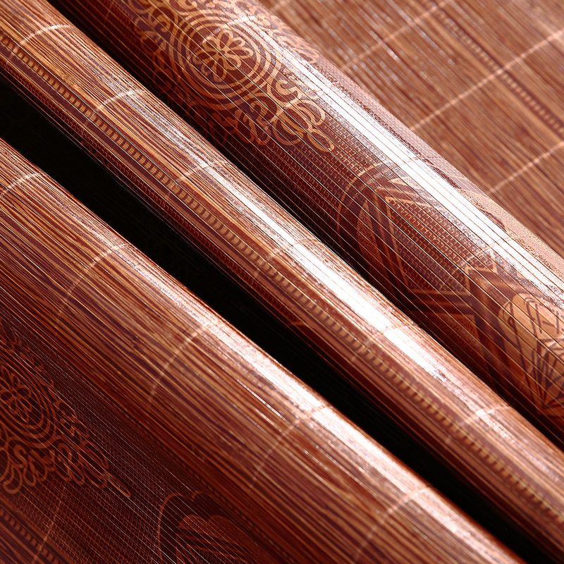 水星家纺出品百丽丝 AB双版面竹席双面可用可折叠床上用品竹席