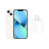 [套餐]iPhone 13 256G 星光色 5G全网通手机+20W适配器