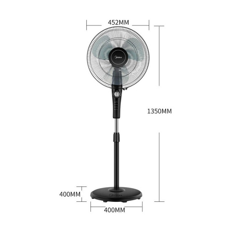 美的(Midea)电风扇落地扇三叶风扇立式风扇大风量强风力FSA40YF