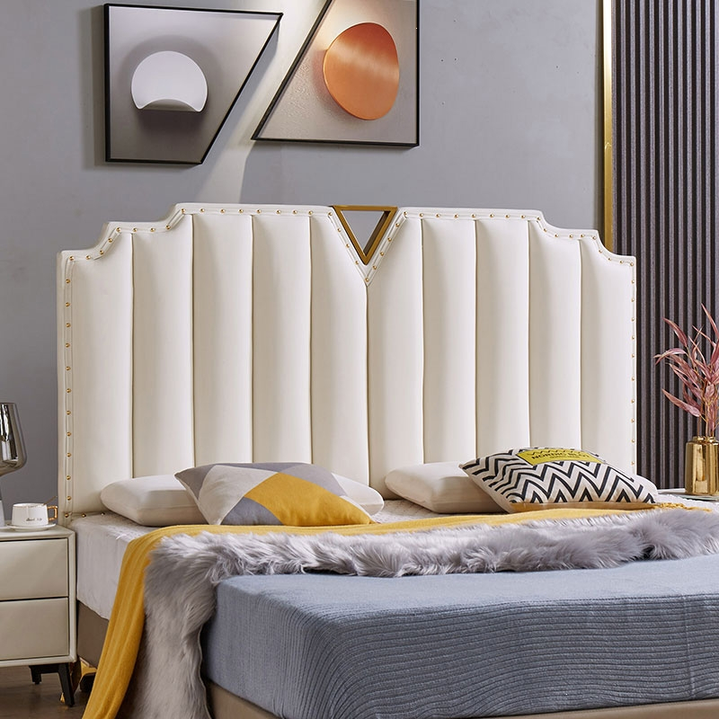 古达定做床头板软包1.8米落地单买床头靠背板简约现代床头科技布轻奢