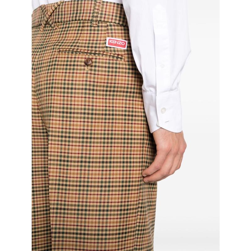 KENZO高弹聚酯男士休闲裤商务西裤聚酯 virgin高清大图