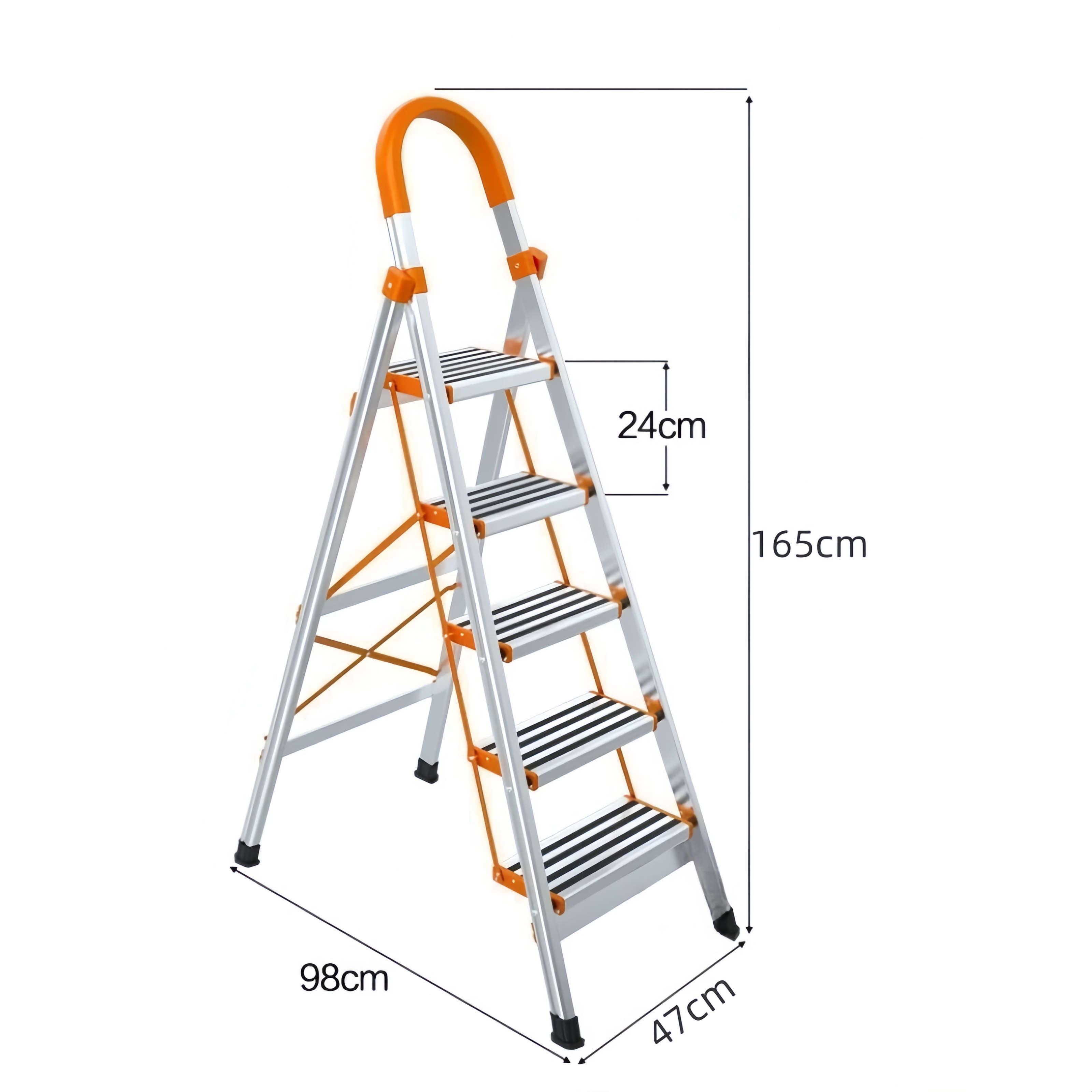 珂攸洋防滑人字梯个高清大图