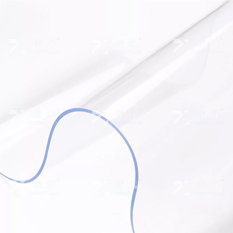 臻远 ZY-ML-118 透明塑料PVC软门帘防冷气隔热帘 厚3.0mm 15*265cm高清大图